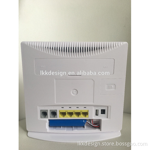 4G LTE VOIP RJ11 Indoor Wifi Router Wireless IDU Battery Home Router B42 B43